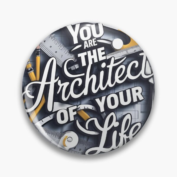 Item preview, You are the Architect of your own life... what are you building? designed and sold by TherapyVibes.