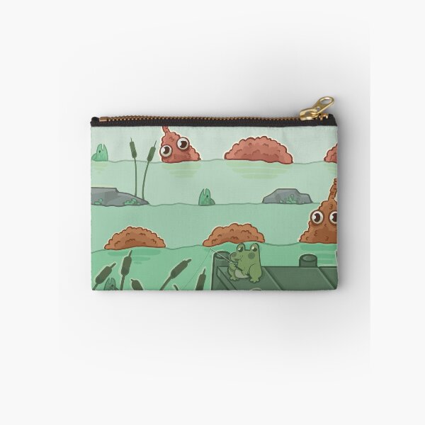 Item preview, frog’s gone fishing  designed and sold by Leaf-Whimzy.