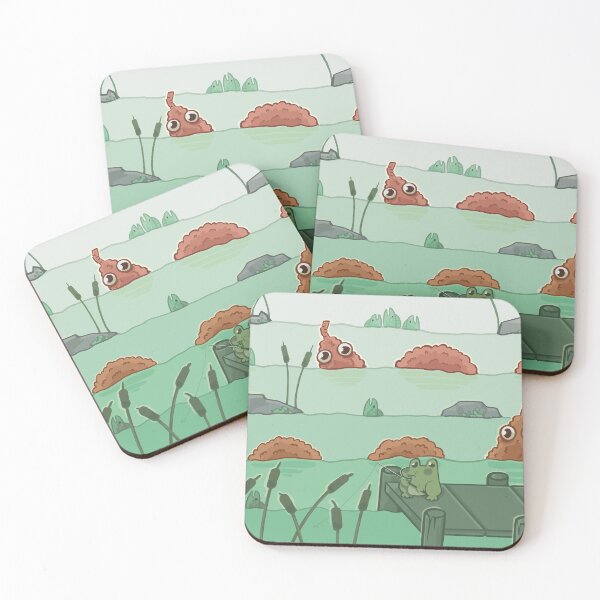 Item preview, frog’s gone fishing  designed and sold by Leaf-Whimzy.