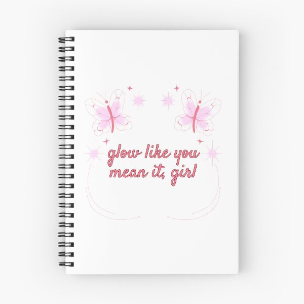 Item preview, glow like you mean it ~ cute pink sparkle & butterfly aesthetic designed and sold by The Romantics Atelier.
