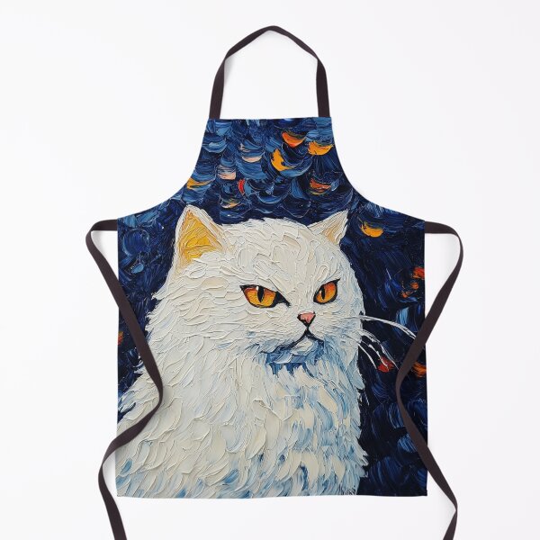 Item preview, Persian cat | Post-impressionist painting style designed and sold by ComicsFactory.