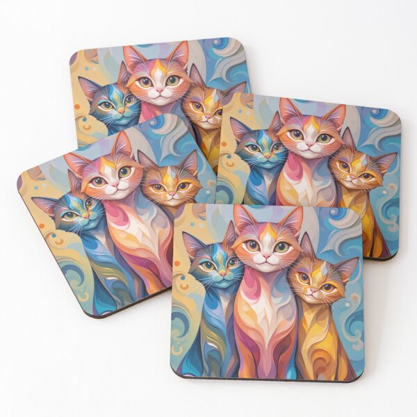 Item preview, Trio of Rainbow Whiskers designed and sold by TopSprint.