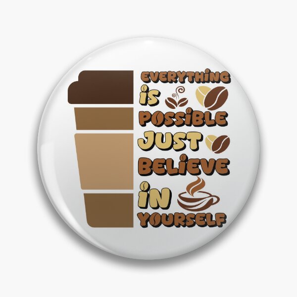Item preview, Brewed Confidence | Caffeinated Belief designed and sold by Suldaanstyle.