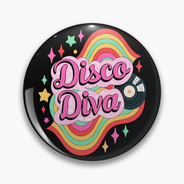 Item preview, Retro Disco Diva Design designed and sold by Text2tee.