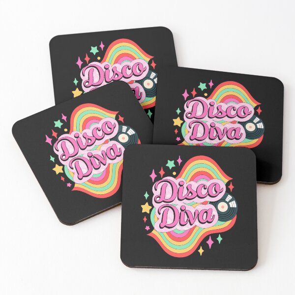 Item preview, Retro Disco Diva Design designed and sold by Text2tee.