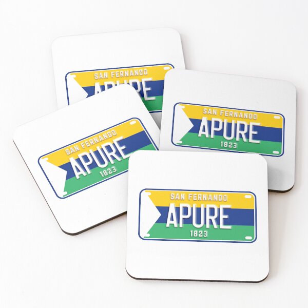 Item preview, License plate from the State of Apure, Venezuela. designed and sold by 1989Ve&Co.