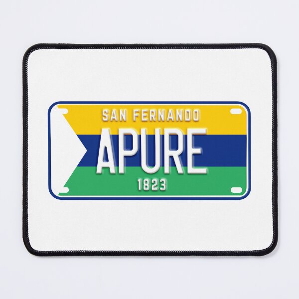 Item preview, License plate from the State of Apure, Venezuela. designed and sold by 1989Ve&Co.