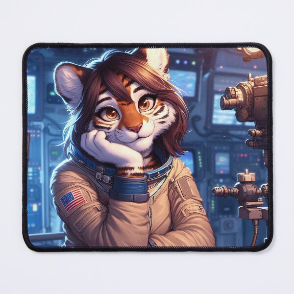 Item preview, The Quiet Tiger Repair Tech designed and sold by nikkolaus.