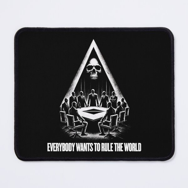 Item preview, Everybody Wants to Rule the World – Illuminati Star Chamber Parody Design designed and sold by Victor Shadehorn.