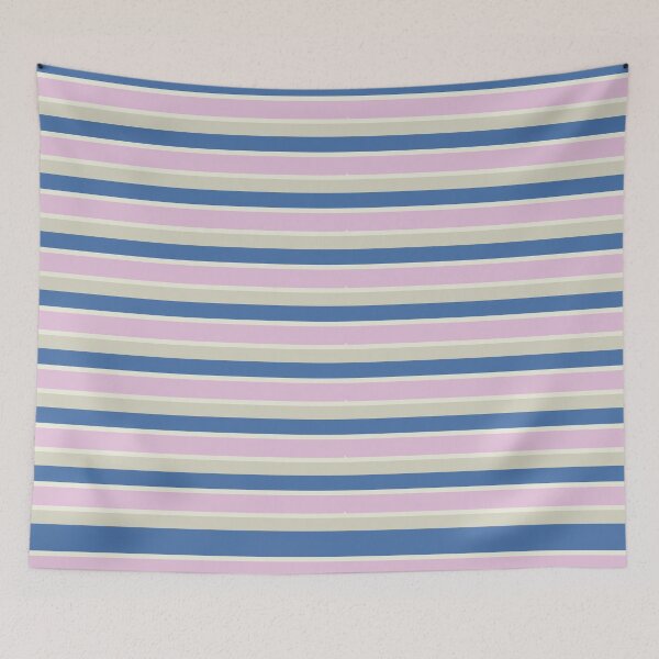 Item preview, raya rosa y azul designed and sold by SKULLARTISTRY.