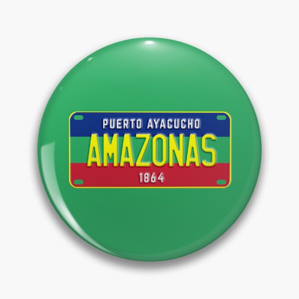 Item preview, License plate from the State of Amazonas, Venezuela. designed and sold by 1989Ve&Co.