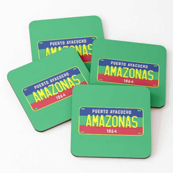 Item preview, License plate from the State of Amazonas, Venezuela. designed and sold by 1989Ve&Co.
