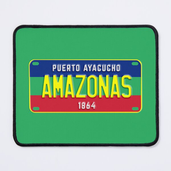 Item preview, License plate from the State of Amazonas, Venezuela. designed and sold by 1989Ve&Co.