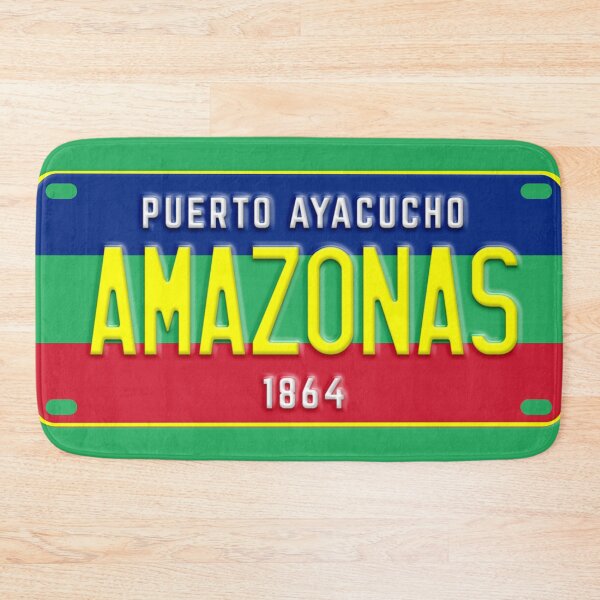 Artikelvorschau, Nummernschild aus dem Bundesstaat Amazonas, Venezuela. entworfen und verkauft von 1989Ve&Co.