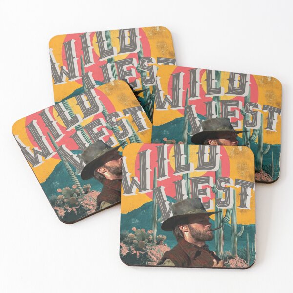Item preview, Clint Eastwood colorful frames from the wild west designed and sold by Galactic Birds.