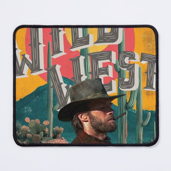 Item preview, Clint Eastwood colorful frames from the wild west designed and sold by Galactic Birds.