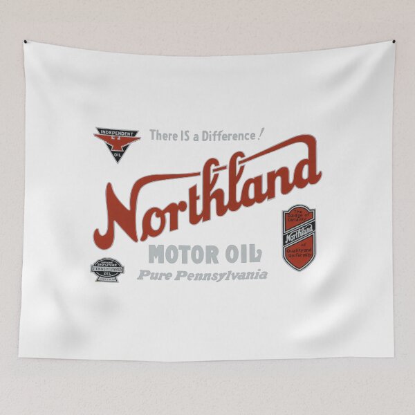 Item preview, Vintage Northland Motor Oil - There IS A Difference designed and sold by QuayTradingCo.