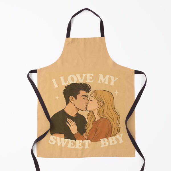 Item preview, Sweet Bby Kiss - Cartoon Couple Love Romance Art designed and sold by VA Design.