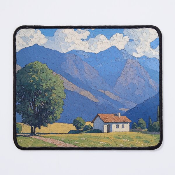 Item preview, Peru landscape | Post-impressionist painting style designed and sold by ComicsFactory.
