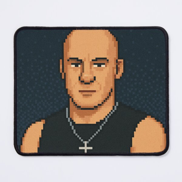 Item preview, Family Mode Activated – Vin Diesel Pixel Art designed and sold by OfThisType.