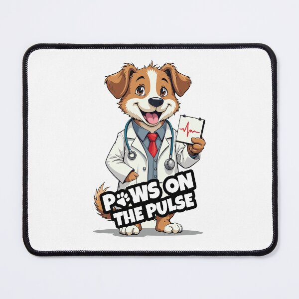 Item preview, Cardiologist Paws on the Pulse designed and sold by FiesterArt.