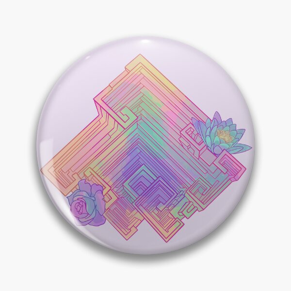 Item preview, Bismuth Floral designed and sold by Leaf-Whimzy.