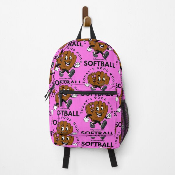 Item preview, Today’s Good Mood Is Sponsored By Softball designed and sold by Kate Miller Illustrator.