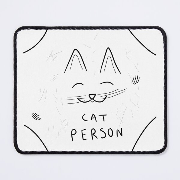 Item preview, cat person white background v2 designed and sold by Koffee-M.