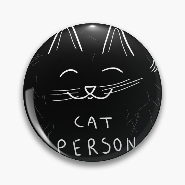 Item preview, cat person black background v2 designed and sold by Koffee-M.