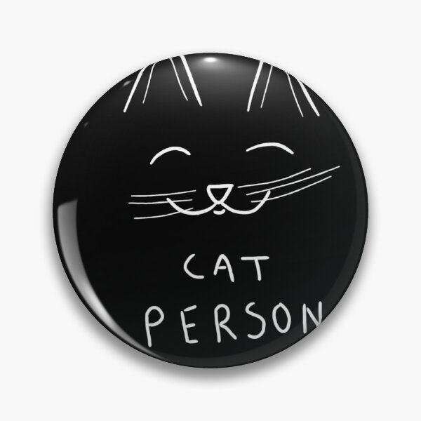 Item preview, cat person black background designed and sold by Koffee-M.