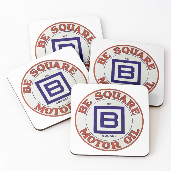 Item preview, Vintage Be Square Motor Oil designed and sold by QuayTradingCo.