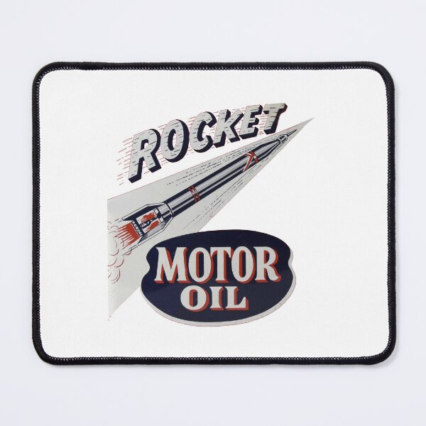 Item preview, Vintage Rocket Motor Oil designed and sold by QuayTradingCo.