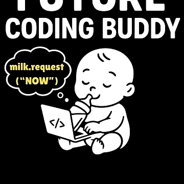 Artwork thumbnail, Future Coding Buddy Developer Programmer Coder by TheTimer