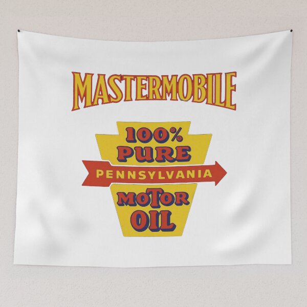Item preview, Vintage Mastermobile Motor Oil designed and sold by QuayTradingCo.