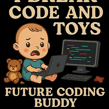 Artwork thumbnail, Future Coding Buddy Developer Programmer Coder by TheTimer