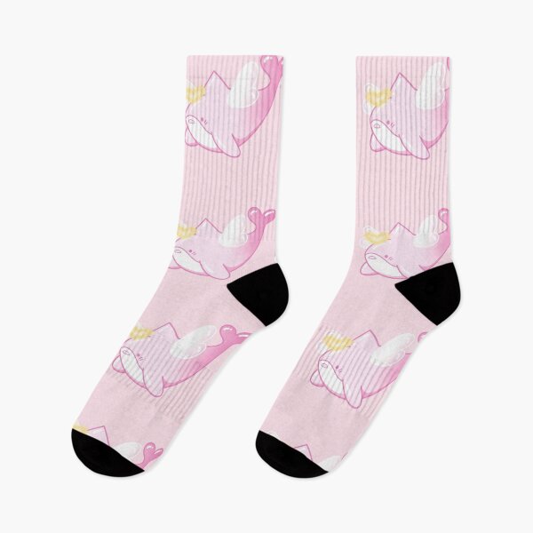 Artikelvorschau, Kawaii Engelsrosa Hai entworfen und verkauft von ShyHomebodyClub.