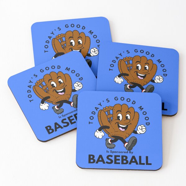 Item preview, Today’s Good Mood Is Sponsored By Baseball designed and sold by Kate Miller Illustrator.
