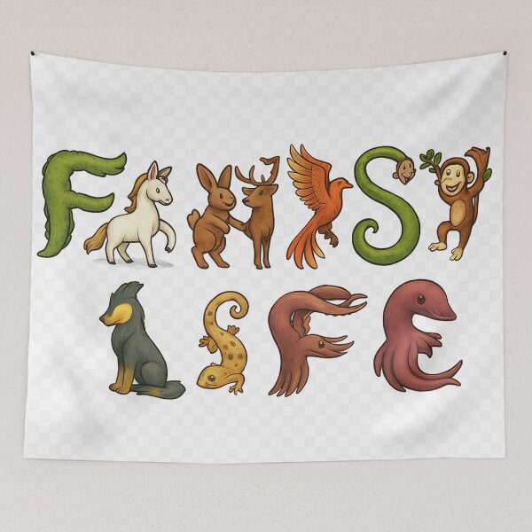 Item preview, Fantasy Life: Letters of the Wild designed and sold by cottoncode.