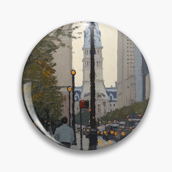 Item preview, Philadelphia | Post-impressionist painting style designed and sold by ComicsFactory.