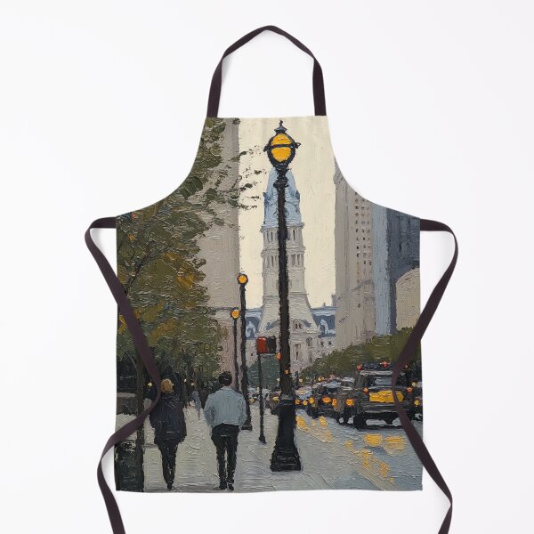 Item preview, Philadelphia | Post-impressionist painting style designed and sold by ComicsFactory.