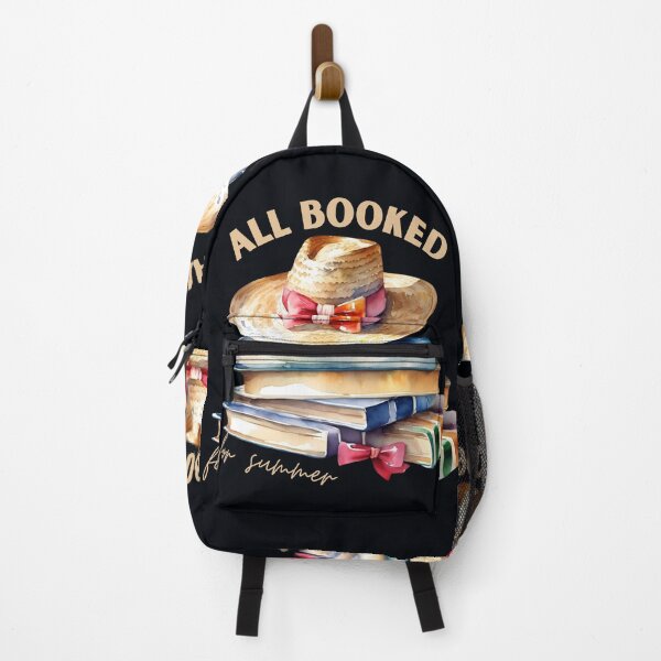 Item preview,  All booked for summer, Summer vibes, Summer books, Girls read books,  Love books, Read more books, Books lover , designed and sold by KolorellaS.