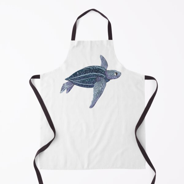 Item preview, Leatherback turtle migration in watercolor designed and sold by Chouetteplanete.