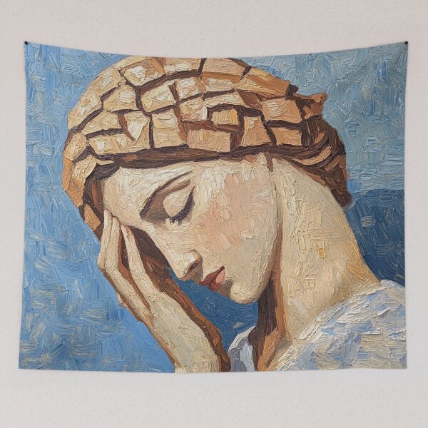 Item preview, Phoebe | Post-impressionist painting style designed and sold by ComicsFactory.