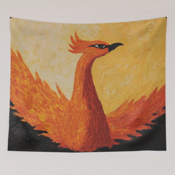 Item preview, Phoenix | Post-impressionist painting style designed and sold by ComicsFactory.