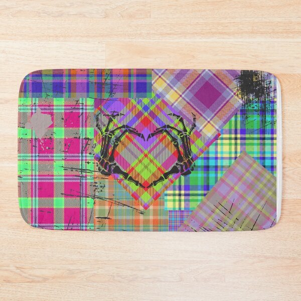 Item preview, pop punk style plaid designed and sold by SKULLARTISTRY.