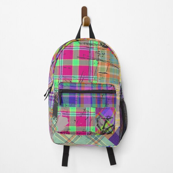 Item preview, pop punk style plaid designed and sold by SKULLARTISTRY.