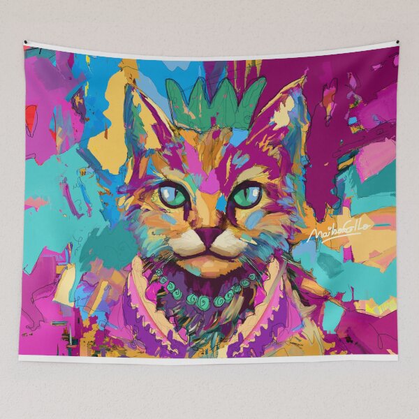 Item preview, Cat King designed and sold by ArtMailsonCello.
