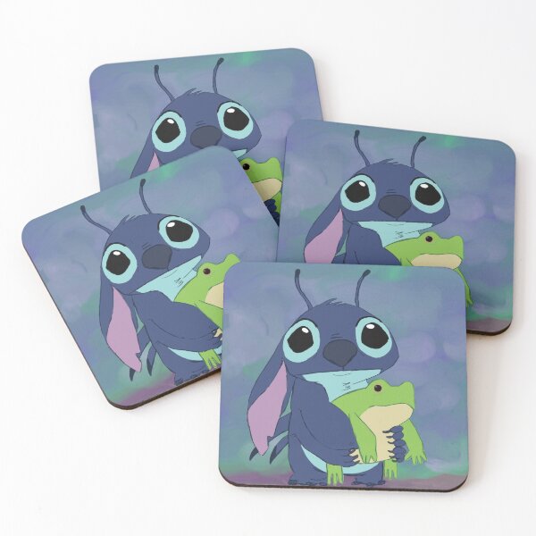 Item preview, Stitch holding frog  designed and sold by nickycamii.