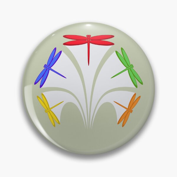 Item preview, Flight of Dragonflies designed and sold by uduforuDesigns.