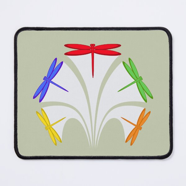 Item preview, Flight of Dragonflies designed and sold by uduforuDesigns.